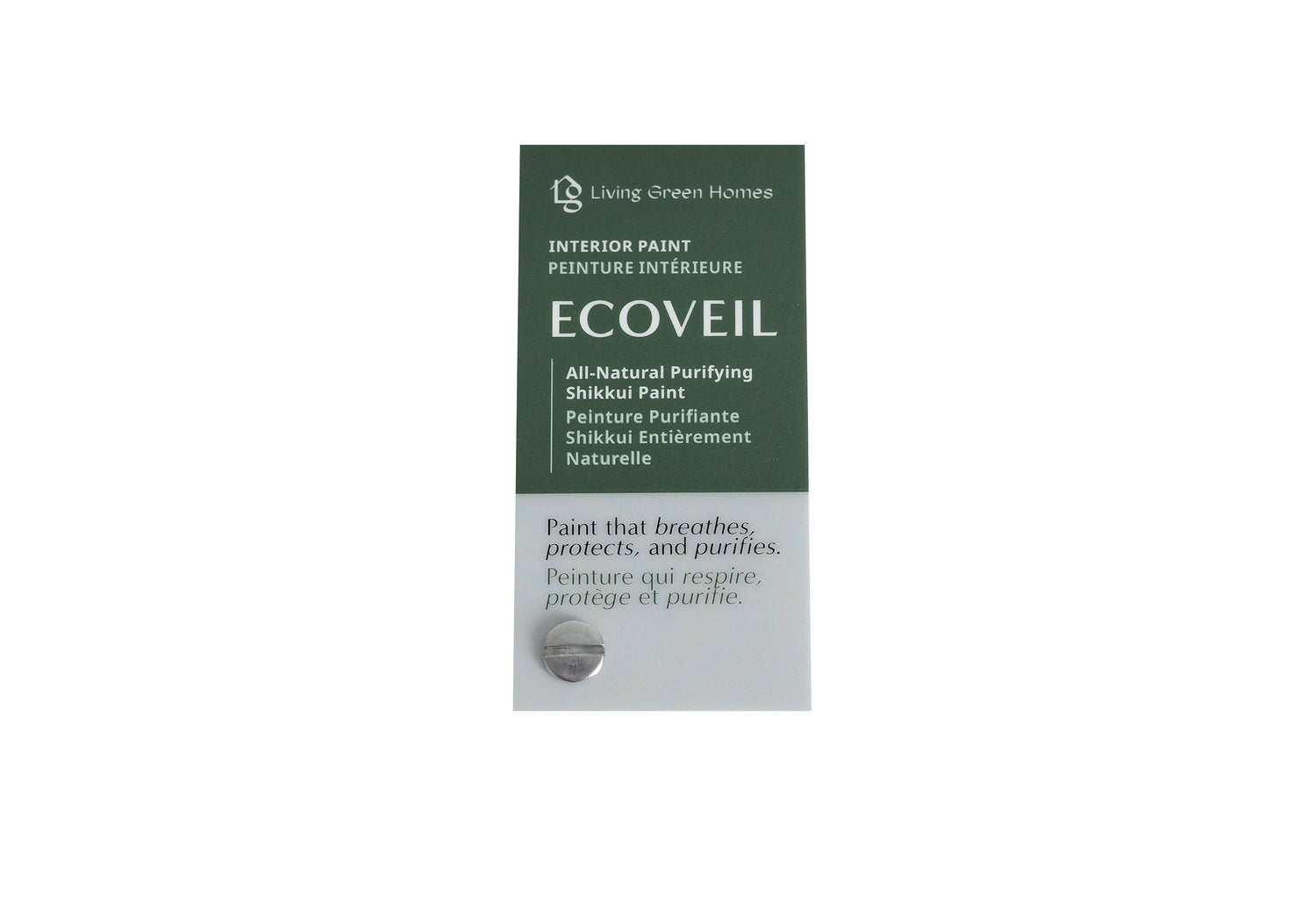 EcoVeil All-Natural Purifying Shikkui Paint Colour Swatch Fan Deck
