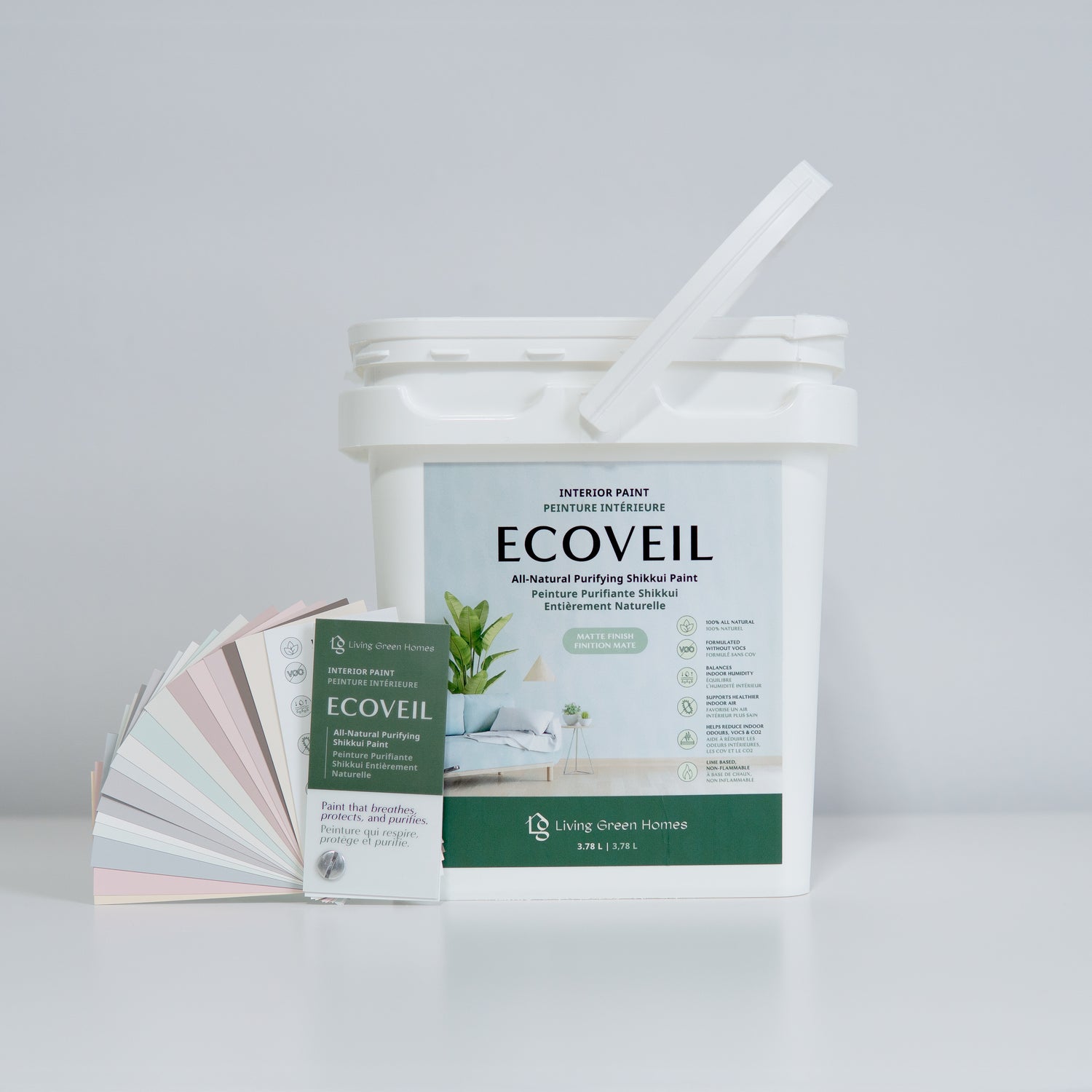 EcoVeil All-Natural Purifying Shikkui Paint